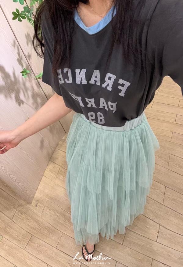 超美百搭蛋糕紗裙